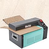 DHMYYXGS Cajas Papel Embalaje Tipo Panal,Trituradora Papel para Cajas Cartón Pequeñas,Cortadora Tiras Cartón Ajustable,Máquina Cortadora Expansiva para Almohadilla Corrugada 550mm