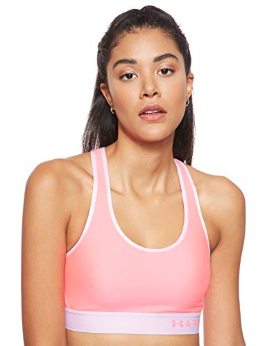 Image of Under Armour Women's Armour Mid Heathered Sports Bra