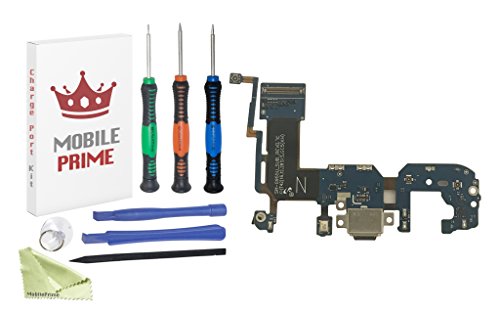 MobilePrime Charging Port Replacement Kit Compatible for Samsung Galaxy S8 Plus (G955U) Including Pro-Series Repair Tools