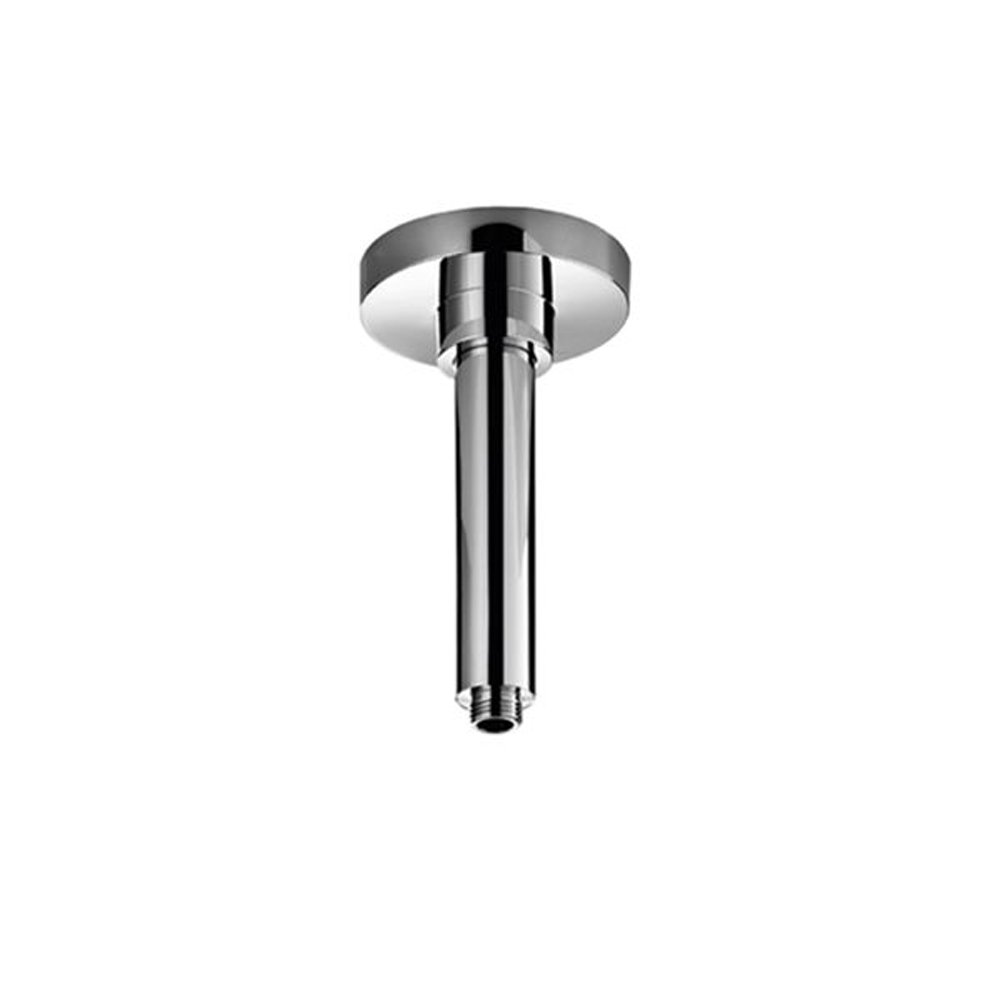 Blu BathworksTA150R Ceiling-Mount Round Shower Arm, Polished Chrome Finish