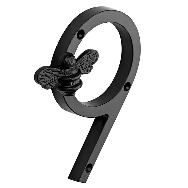 Bee House Number Sign 3D Door Mailbox Numbers 0-9 Self Adhesive House Door Numbers House Street Address Numbers Stickers for Apartment House Room Office Cars