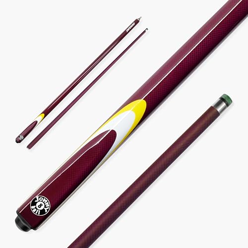 Inferno 2 Piece Fiberglass Snooker & Pool Cue - 9.5mm Layered Tip | Vibrant Colours Perfect Gift for Aspiring Players Tip Shaped and Ready for Play Highly Portable 19oz Weight product thumbnail 11