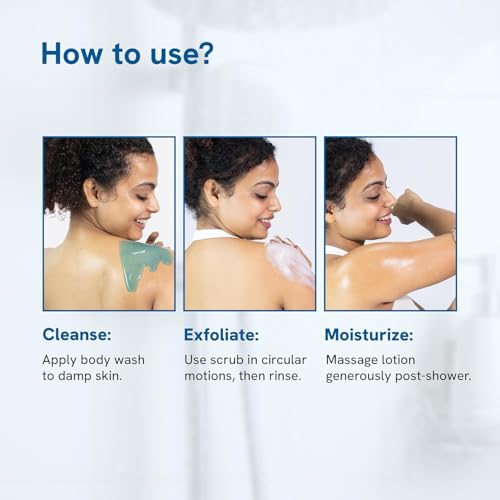 Image of Be Bodywise Winter Glow Gift Pack - With 1% Salicylic Acid Body Wash (250ml), 10% AHA Body Scrub (200g) & 5% Lactic Acid Body Lotion (200ml)