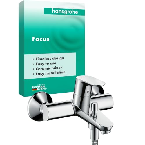 Hansgrohe 31940000 Focus grifo de bañera visto, cromo