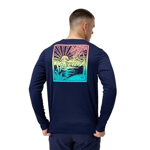 Speedo Men's Uv Swim Shirt Graphic Long Sleeve Tee4