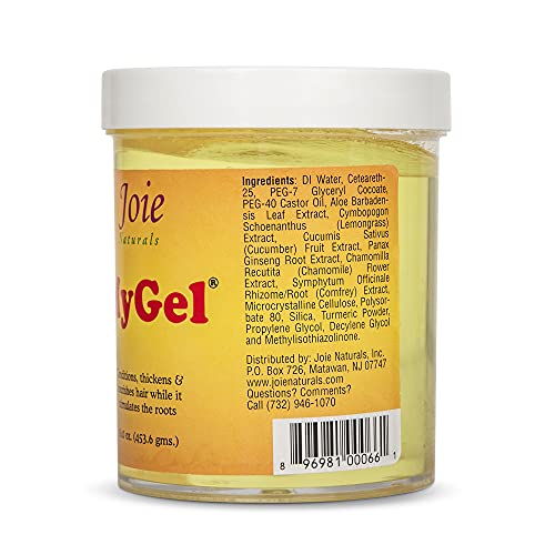 Joie Naturals My Gel Hair Gel Set With Styling Comb - Hair Styling Gel - Hair Gel For Women And Men - Moisturizing Formula Withwith Plant Oils And Herbal Extracts – Curly Hair Gel For Twists, Braids And Locks (16Oz, Regular Hold) #TOP1
