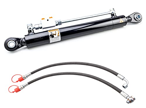 FKS Hydro Hydraulischer Oberlenker Kat 1/1 mit 2 Anschweißenden Einbaulänge 345mm 95mm Hub