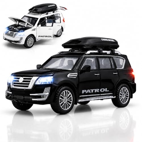 Image of Magicwand 1:32 Scale Die-Cast Nisssan Patrol with 6 Openable Doors,Pull Back Action,Blinking Lights & Music【Colors as Per Stock】【Pack of 1】