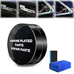 Multipurpose Chrome Plated Parts Repair Paste for Car, Chrome Plated Parts Repair Paste, Car Scratch Removal Polishing Wax, Car Door Handle Window Chrome Strip Repair (1pcs)