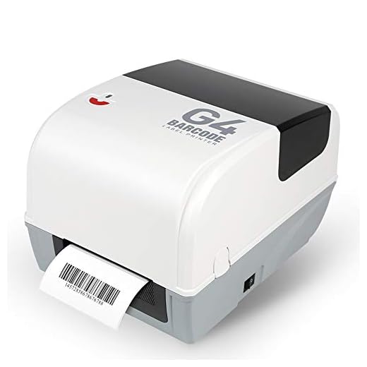 LLC-POWER 4-tums skrivbordsetikettskrivare, termisk överföring och termiskt dubbelt tryckmode, 127 mm/S-hastighet, 203 DPI-kvalitet, kompatibel med Windows och Mac, bra för hem och kontor