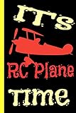  RC PLANE: College Ruled 6x9 Inch 120 pages Line Note book Journal perfect appreciation and gratitude gift to make someone happy