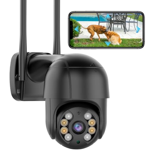 ICSEE 8MP WiFi Camera with PTZ 4K Outdoor Dome