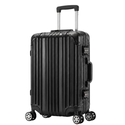 Travelhouse London T1169 - Maleta rígida con estructura de aluminio, varios tamaños y colores, Black, S, Maleta Travelhouse London T1169 - Maleta rígida con estructura de aluminio, varios tamaños y colores, Black, S, Maleta