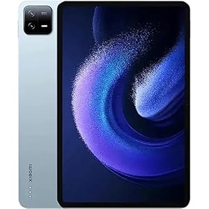 Xiaomi Pad 6 Tablet – Versión CN con ROM Global, Pantalla 11″ 2.8K 144Hz, Snapdragon 870 Octa Core 3.2Ghz, Batería 8600mAh 33W Carga Rápida (8GB RAM 128GB ROM, Azul)