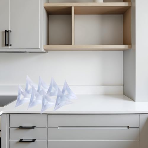 Image of 100Pcs Corner Dust Guards Reusable Drawer Corner Sticker PVC Three-Dimensional Design Hand Tools