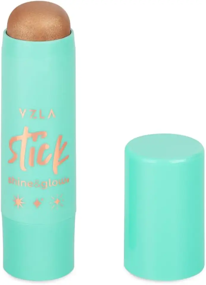 Iluminador Stick Shine & Glow Vizzela 7g - Cor 3 - Brilhoso e Cremoso