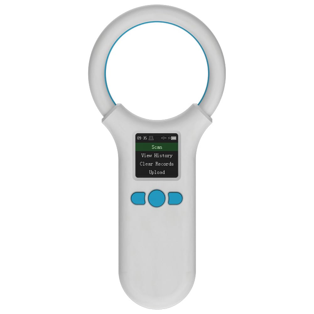 Scanner portable de puces avec écran TFT LCD lecteur EMID FDX-B