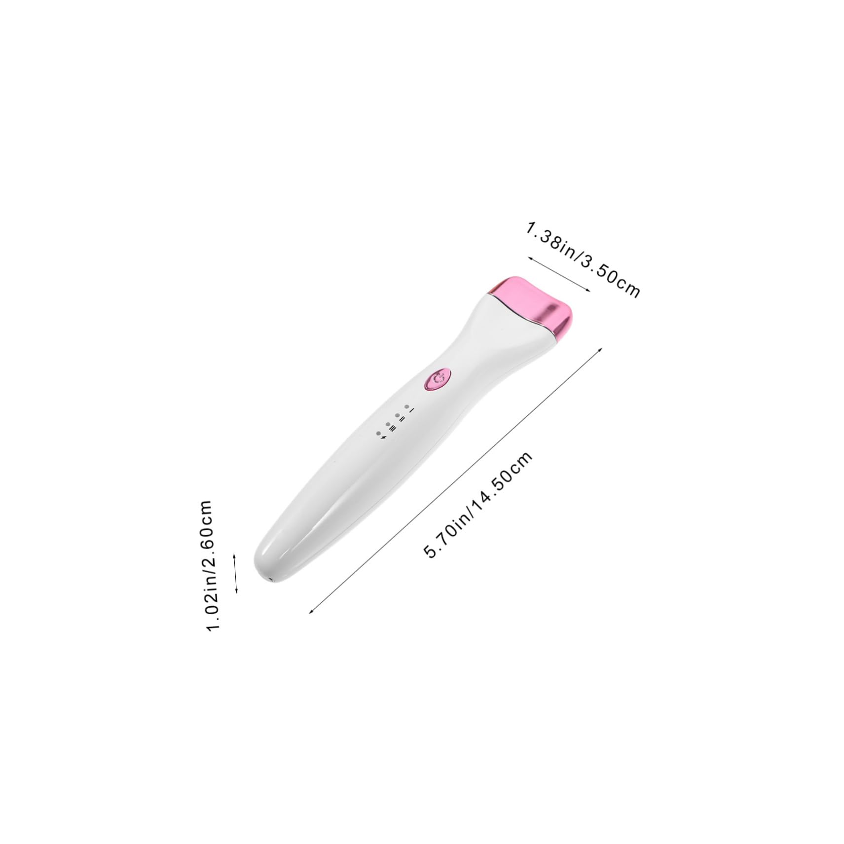 WOFASHPURET Heated Eyelash Curler Portable Rechargeable Eyelash Brush with Intelligent Temperature Control for Quick Curling Scald Design for Go Makeup