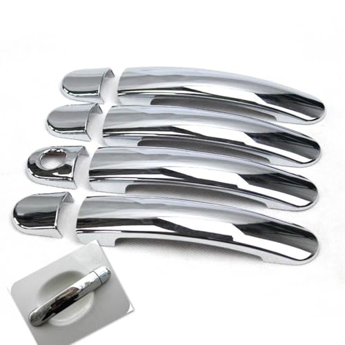 Cubiertas cromadas para manijas de VW Tiguan MK1 (2007-2016) resistentes 2
