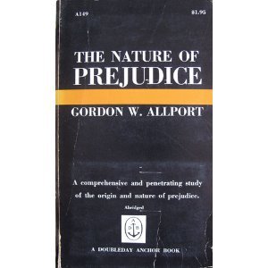 Amazon.fr - The Nature of Prejudice. - Livres