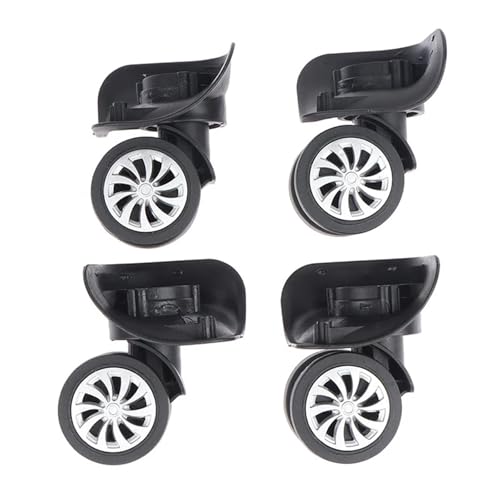 Luggage Wheels Replacement 8pcs Suitcase Universal 360 Degree Swivel Wheels Tools for DIY Repair3