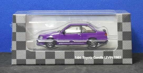 Amazon.co.jp: 1/64 ダイキャストチーム カローラ レビン AE86 LEVIN