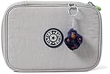 1,5 L Kipling BTS - Estuches para lápices (100 unidades), Gris (Playful Grey), Talla única, 100 bolígrafos.