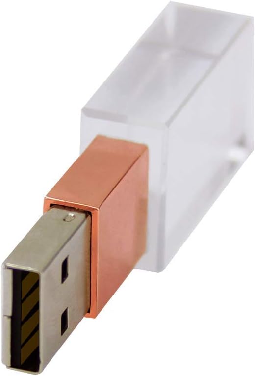 USB 2.0 Flash Drive, Pen Drive LED Light Memory Stick Waterproof Wedding Gift Thumb Drives