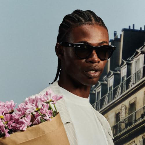 RAY-BAN Meta Gen 2 Headliner - Lunettes Connectées IA - Noir Brillant – vue 3