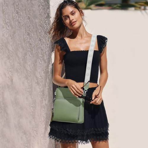 Crossbody Purse for Women,Lightweight Medium Crossbody Bag Soft Leather Women's Shoulder Handbags with Tassel2