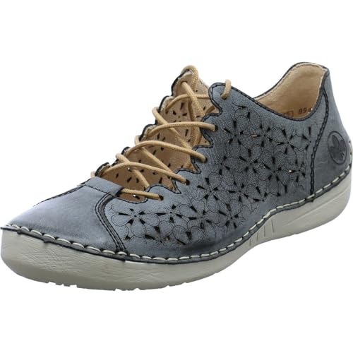 Rieker Chaussures à Lacets Femmes 52518 Derbies Confortables