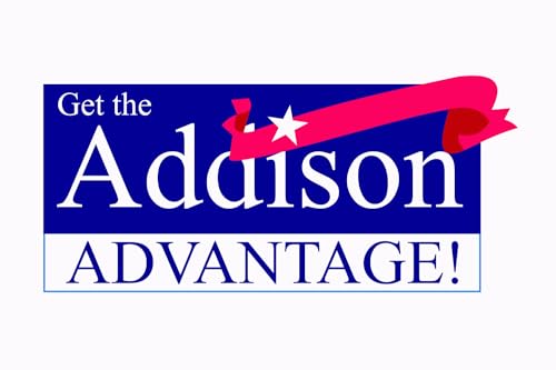 Drapeau Addison Illinois drapeau paysage grand format extérieur 1.35m² - 2