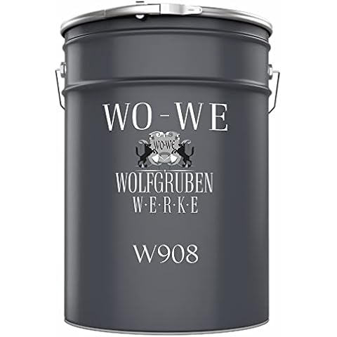 WO-WE Metallschutzlack 4in1 Metalllack Metallfarbe Metallschutzfarbe W908 Anthrazitgrau - 5L Cover