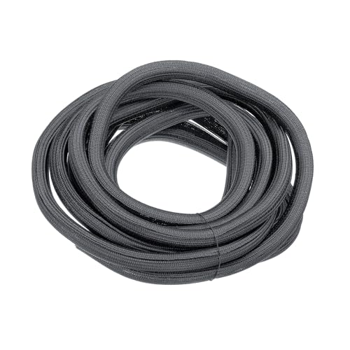 Gaine tressée PET ignifuge pour gestion de câbles de 2,5 cm de diamètre