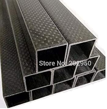 Parts & Accessories 1pcs 2pcs 3K Full Carbon Fiber Square Tube High Strength Length 500mm OD 10mm 15mm 20mm 22mm 25mm 30mm Glossy Surface - (Color: 2pcs 10x10x8mm)