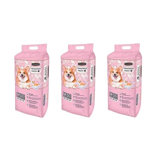 Waggytails Orignal (New Edition) Goodies Pee Pads for Dogs Training Pads Super Absorbent Pee Mats | Poop Pee Trainer Pet & Puppy Pee Trainer (Medium 50 Pieces) (45 x 60 Cm) (Pack of 3) (B0BPPJ98Y4) Amazon Price History, Amazon Price Tracker