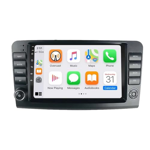 Autoradio GPS 2 Din pour voyager serein en Mercedes ML350 W164 avec navigation et Bluetooth