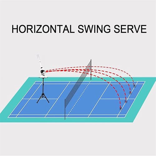 Machine de service de badminton automatique avec 30 angles