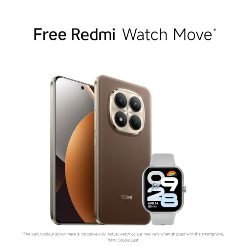 Image of REDMI Note 15 Pro+ 5G (Coffee Mocha, 8GB + 256GB) | 200MasterPixel OIS Camera | Snapdragon 7s Gen 4 | CrystalRes AMOLED | IP69 /69K | 6500mAh Si /C Battery | 100W HyperCharge