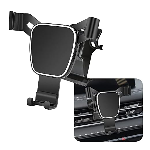LUNQIN Car Phone Holder for Infiniti QX60 2022 2023 2024 2025 2026 2027 Auto Accessories Navigation Bracket Interior Decoration Mobile Cell Phone Mount