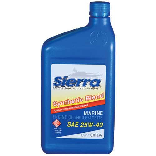 Aceite sintético 25W-40 para motor Mercruiser