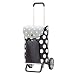 Produktbild Andersen Shopper Alu Star höhenverstellbar mit Rad Ø 20cm und 41 Liter Tasche Dots mit Kühlfach grau