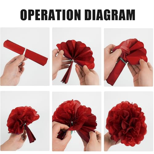 Deko Geburtstag Ballons Girlande Set - Geburtstagsdeko Happy Birthday Banner Luftballons und Spiralen, Papier Pompons Wabenbälle für Frauen Mann Mädchen Jungen Geburtstagsfeier