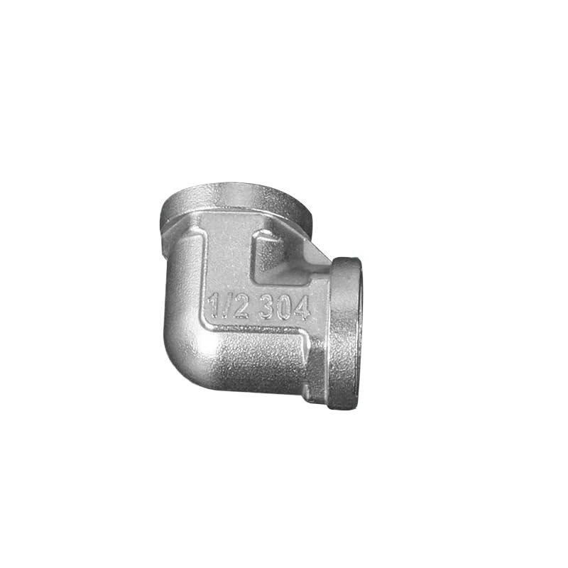 Raccord femelle 1/2 coudé en acier inoxydable BSP pour plomberie