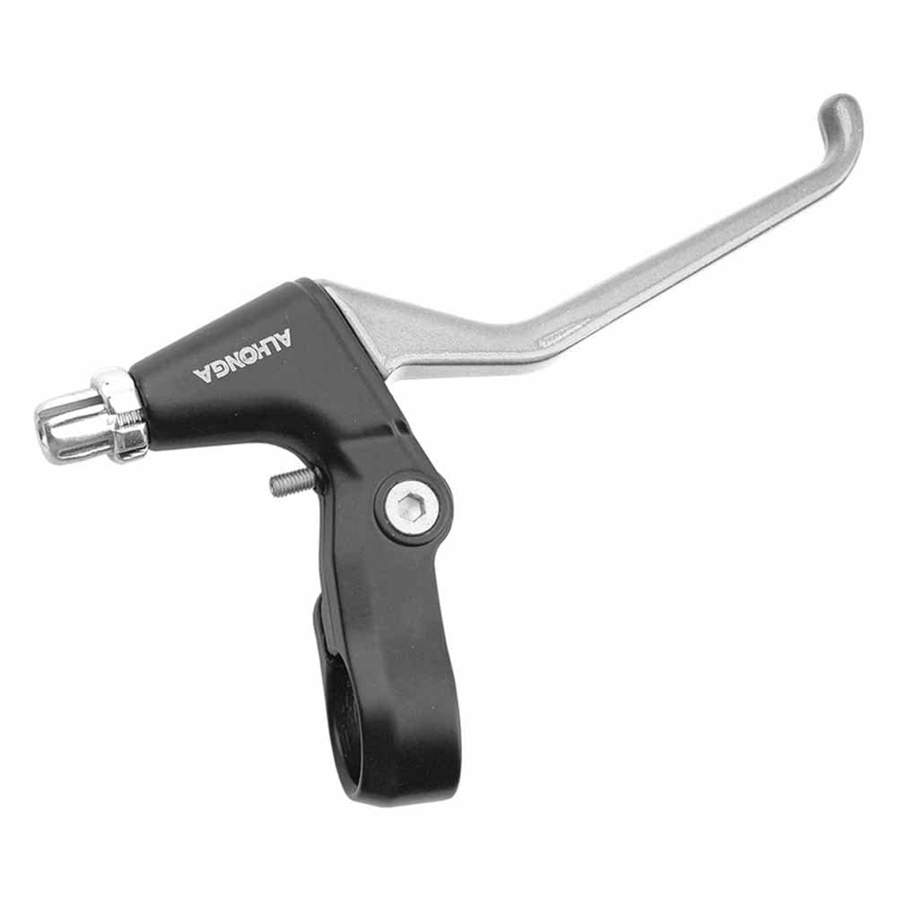 Alhonga Cantilever Brake Levers Set. Aluminum. Silver For Bike