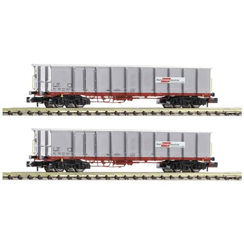 Preisvergleich Produktbild Fleischmann 830256 N 2er-Set Offene Güterwagen Eanos der ÖBB
