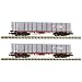 Produktbild Fleischmann 830256 N 2er-Set Offene Güterwagen Eanos der ÖBB