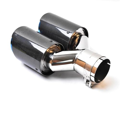 Embouts d'échappement double carbone pour relooker votre voiture de sport