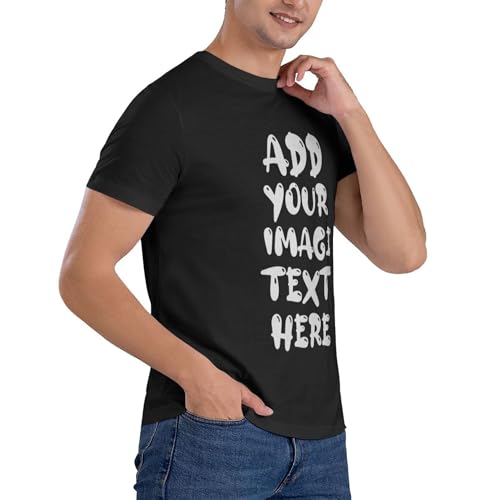Custom T Shirts Design Your Own Customizable for Men Personalized Shirt Cotton Tshirt for Men and Women4