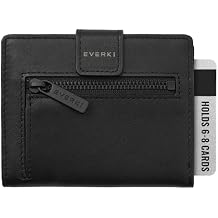 EVERKI Men RFID Blocking Wallet Slim Bifold, Black